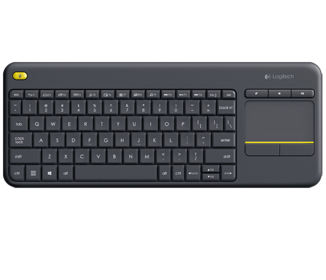 Living Room Keyboard K400 Plus Black innovationtech
