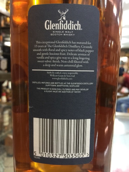 Glenfiddich 15 Year Old Distillery Edition 1l Whiskyromance