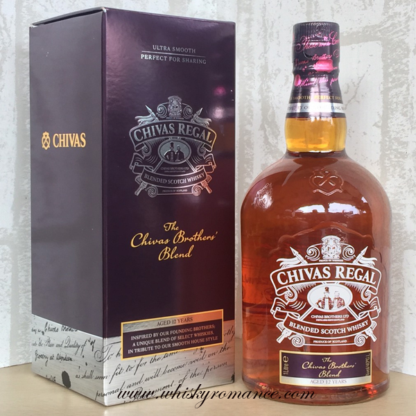 Chivas Regal Aged 12 Years Brothers' Blend 1L - Whiskyromance