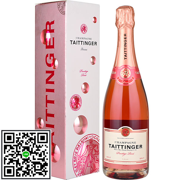 แชมเปญ-Taittinger Prestige Rose (12 ขวด) 1-ลัง