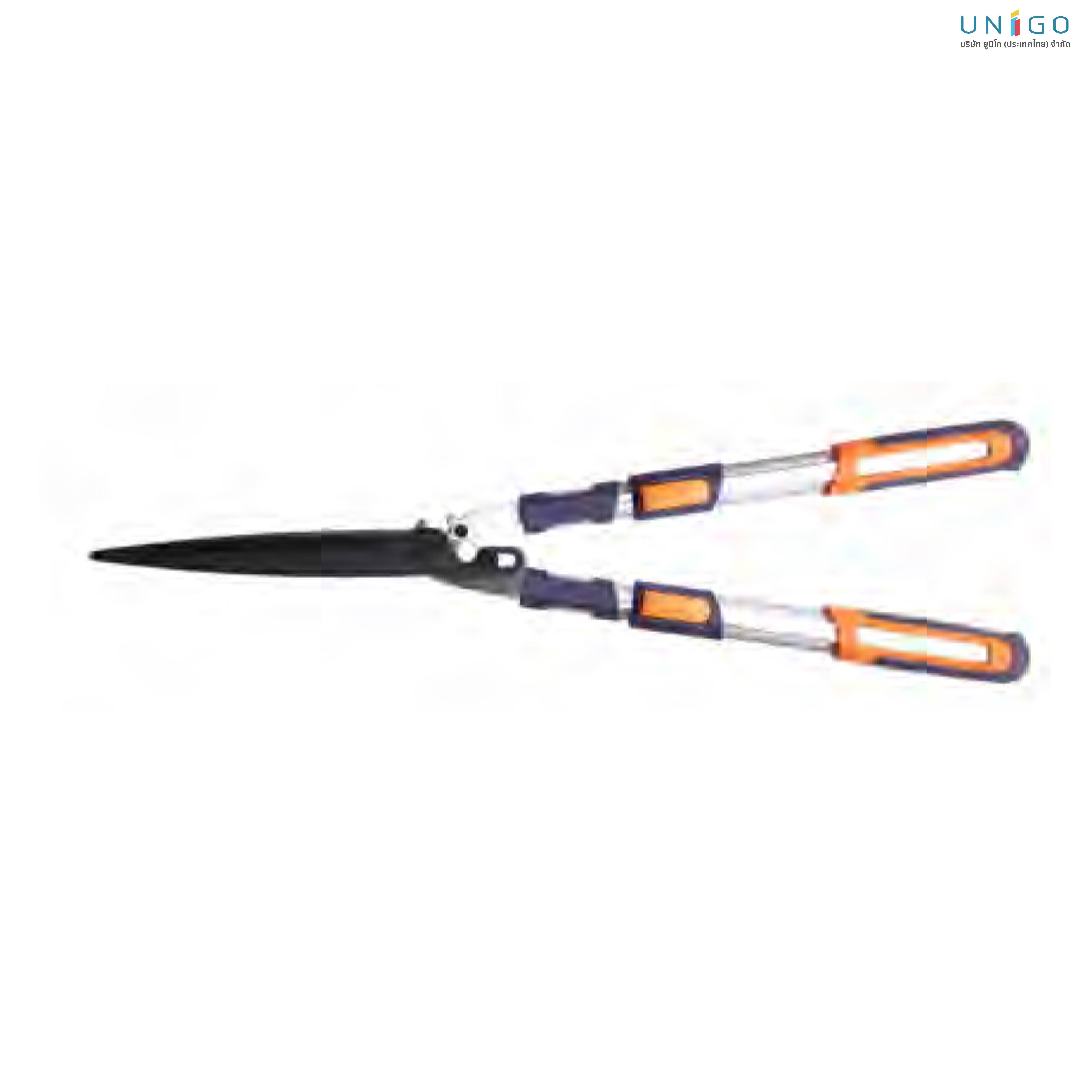 TELESCOPIC STRAIGHT BLADE GEAR ACTION HEDGE SHEARS