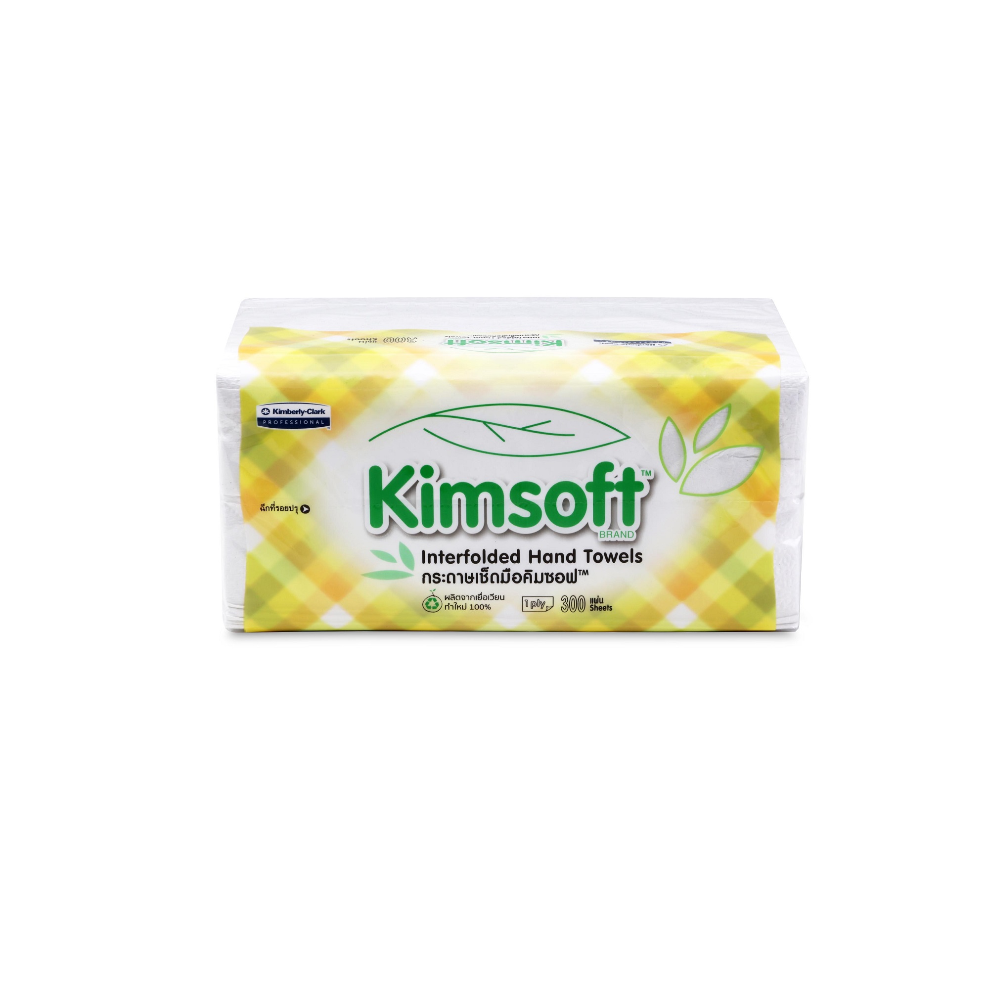 KIMSOFT* Interfold Hand Towels กระดาษเช็ดมือ