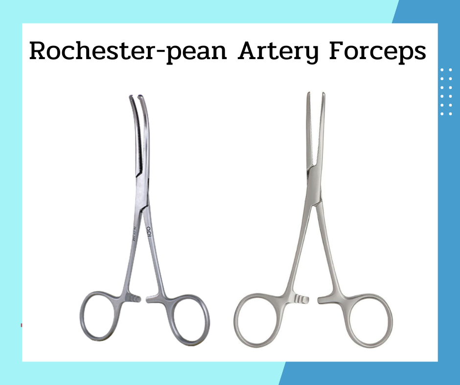 Rochester-pean Artery Forceps คีมจับเส้นเลือด - Hilbro