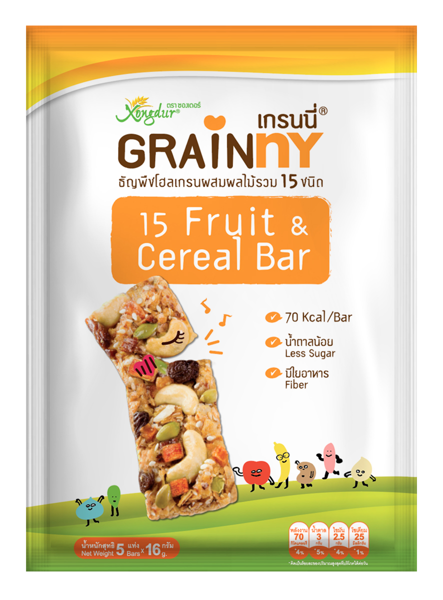Grainny 15 Fruits & Whole Grains Cereal (Pack)