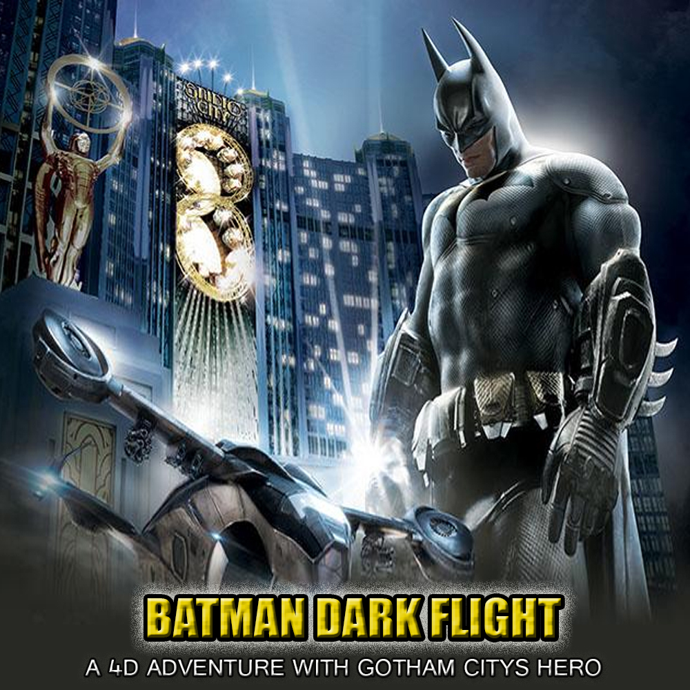 แบทแมน ดาร์คไฟลท์ เครื่องเล่นระบบ 4D (Batman Dark Flight)