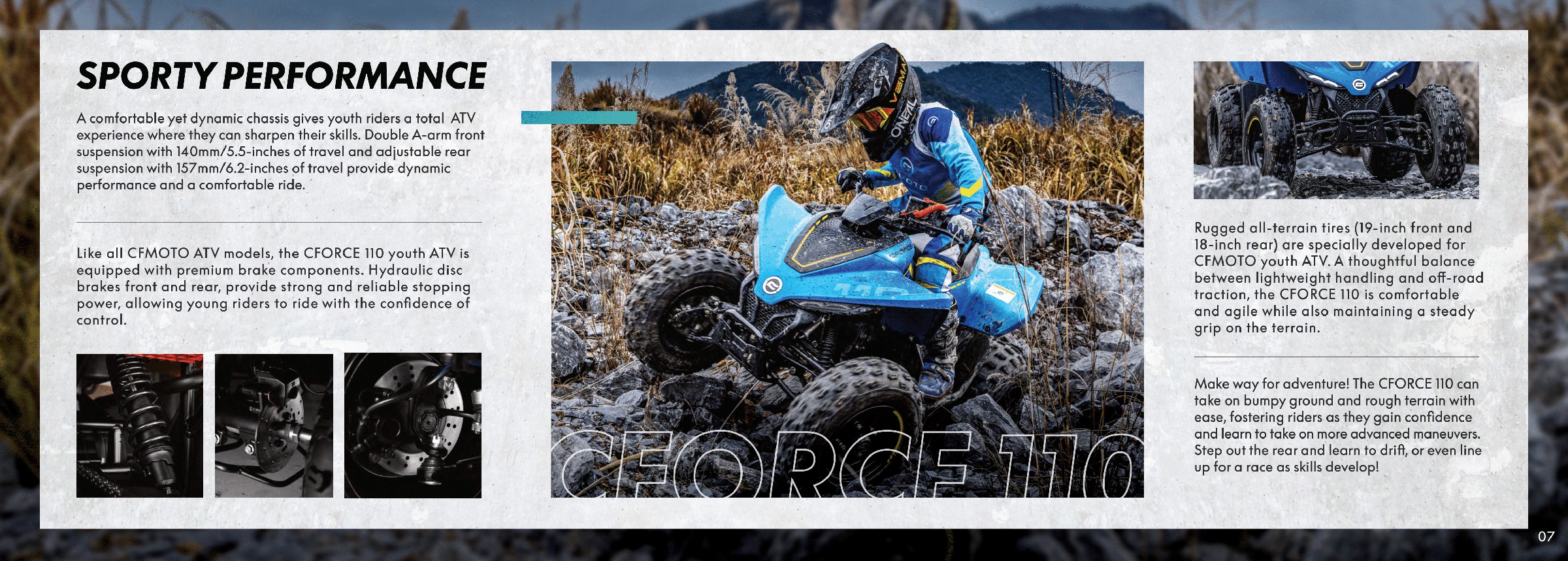 ATV 110cc CFMOTO CF110