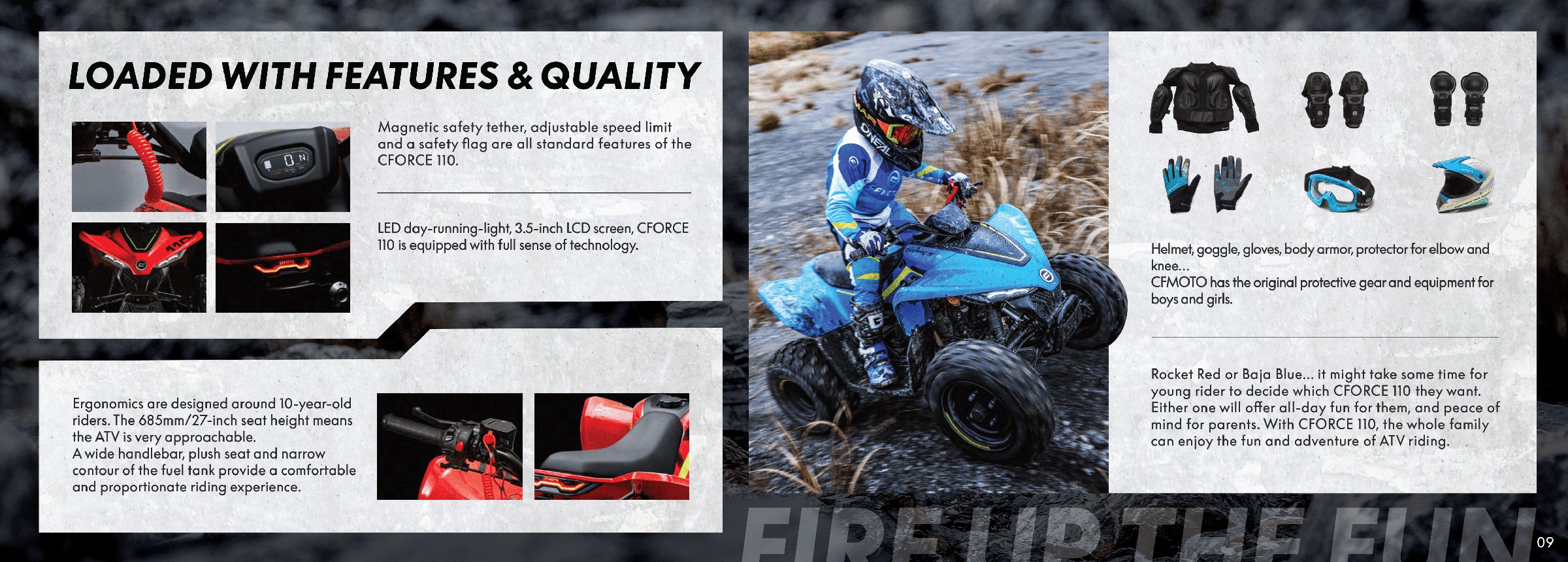 ATV 110cc CFMOTO CF110