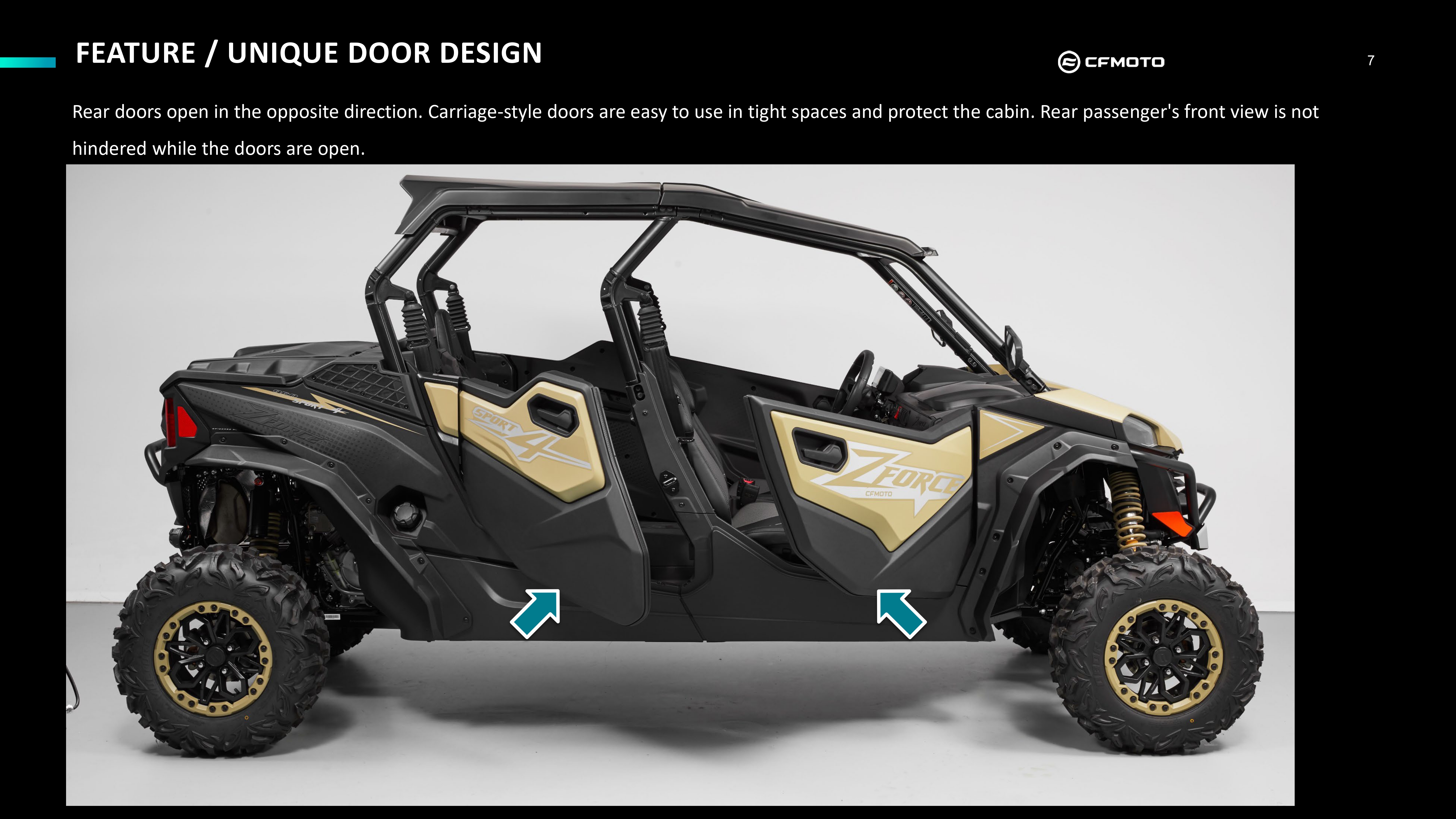 CFmotothailand UTV Zforce 4seaters