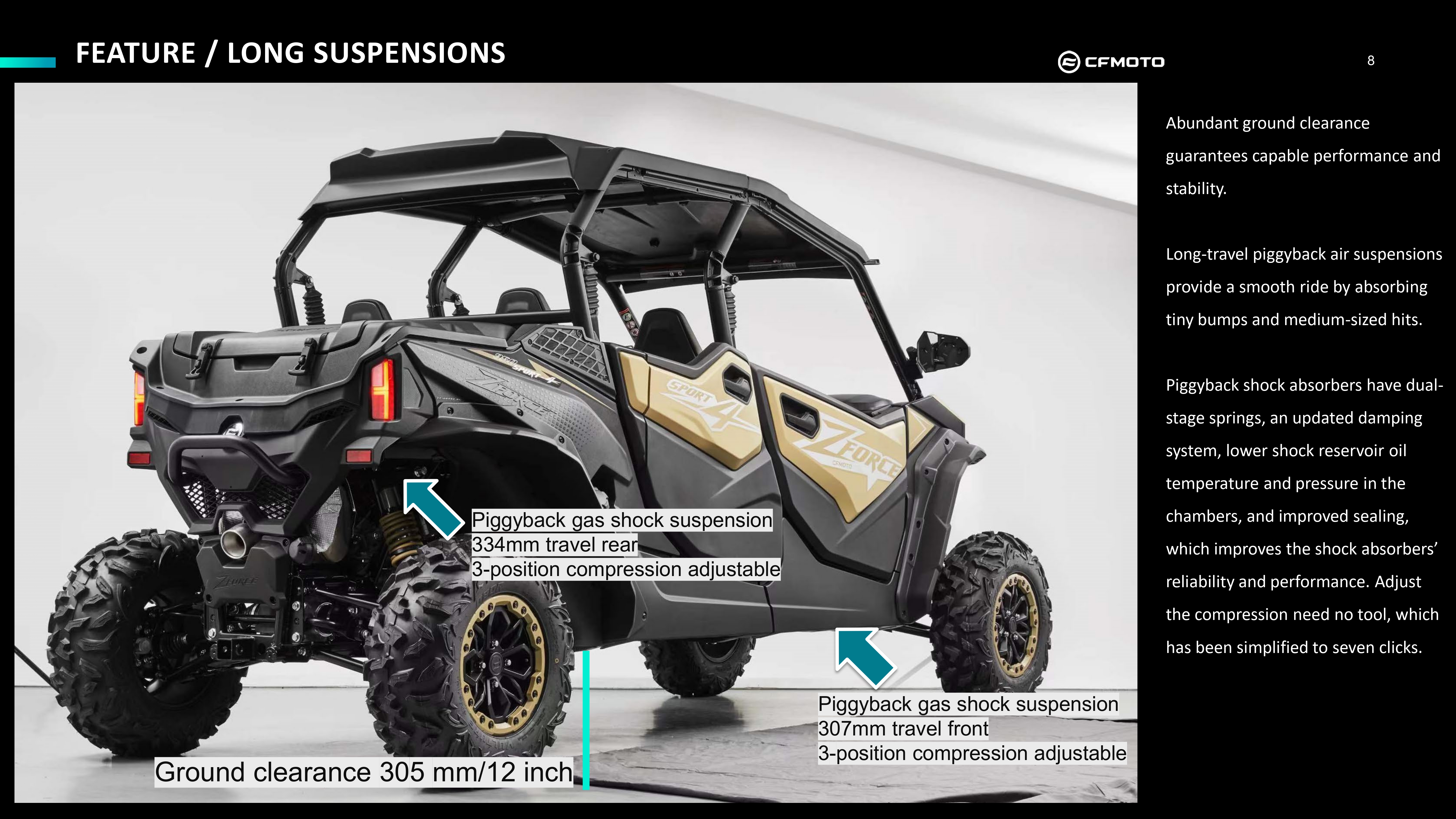CFmotothailand UTV Zforce 4seaters