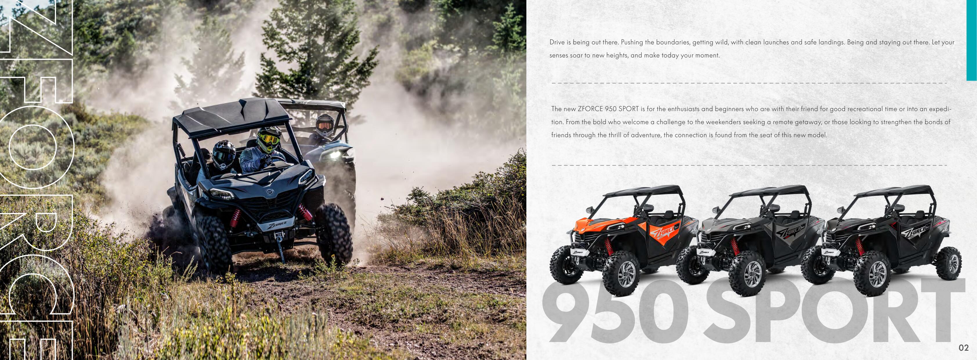 UTV CFmoto Z950 Sport 