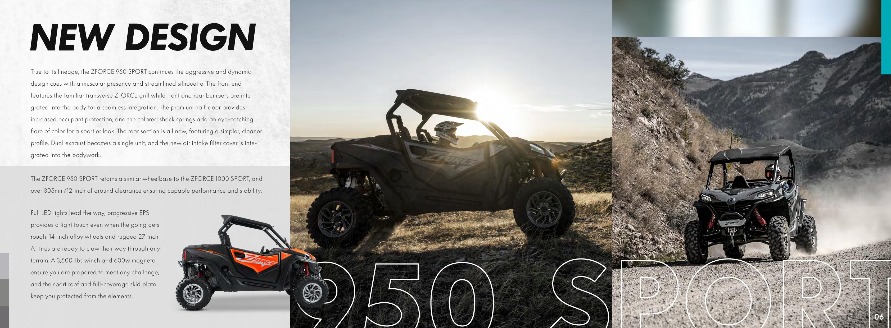 UTV CFmoto Z950 Sport 