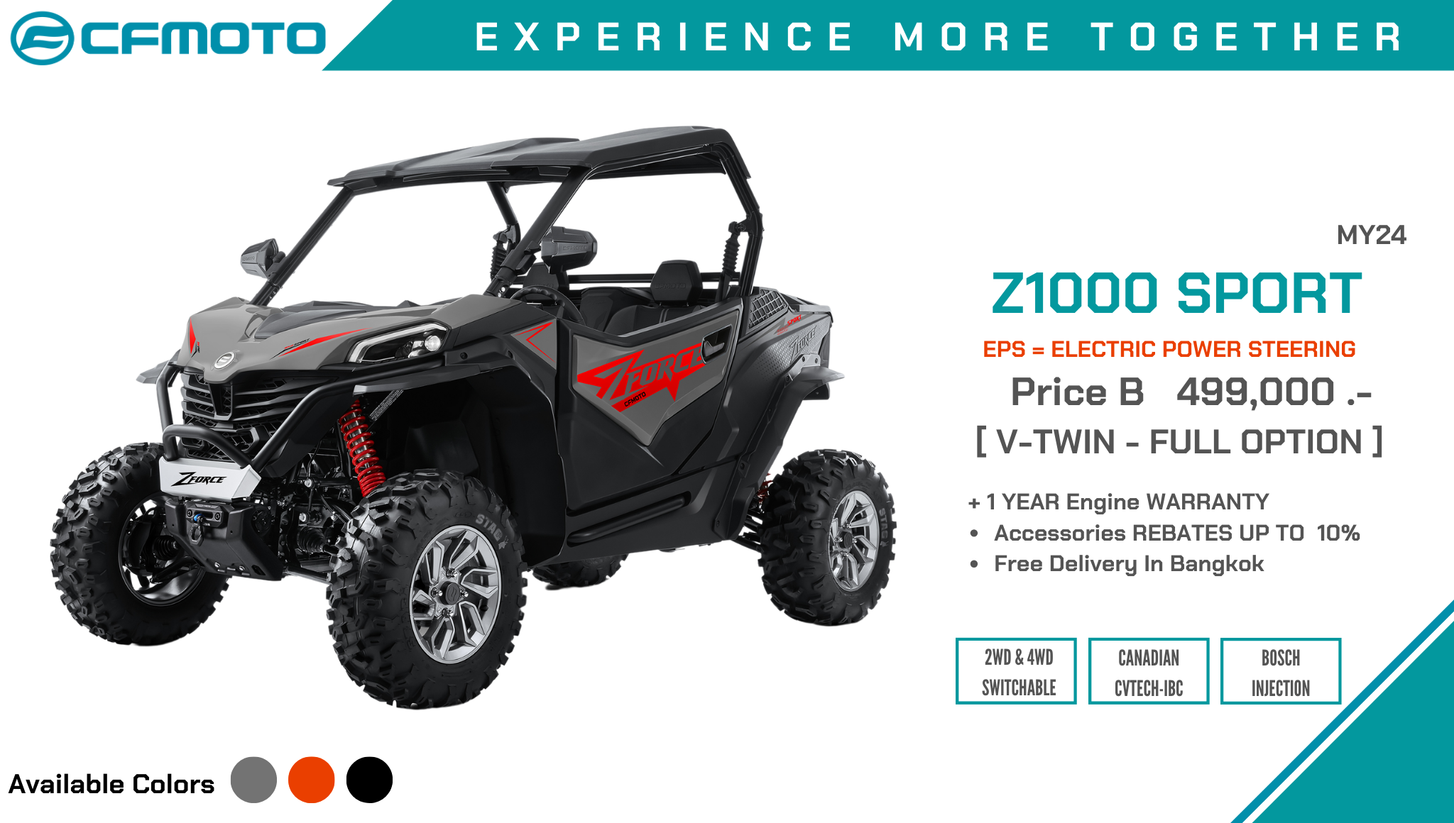 UTV CFmoto Z950 Sport 