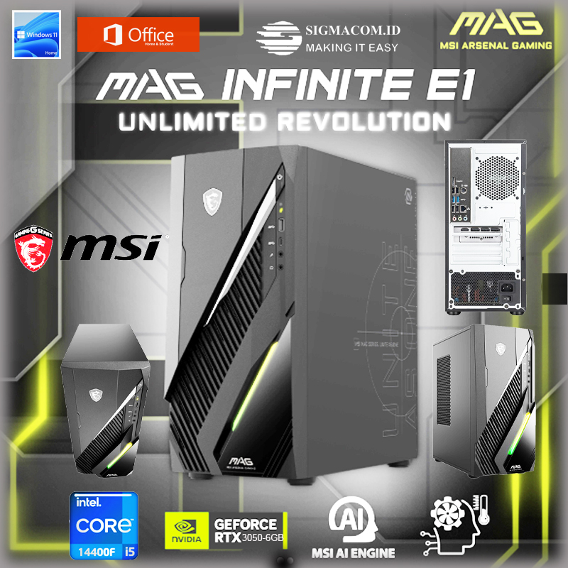 MSI Desktop Gaming MAG Infinite E1 - Main Image
