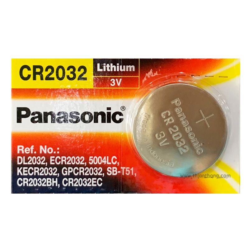 ถ่านกระดุม Panasonic CR2032