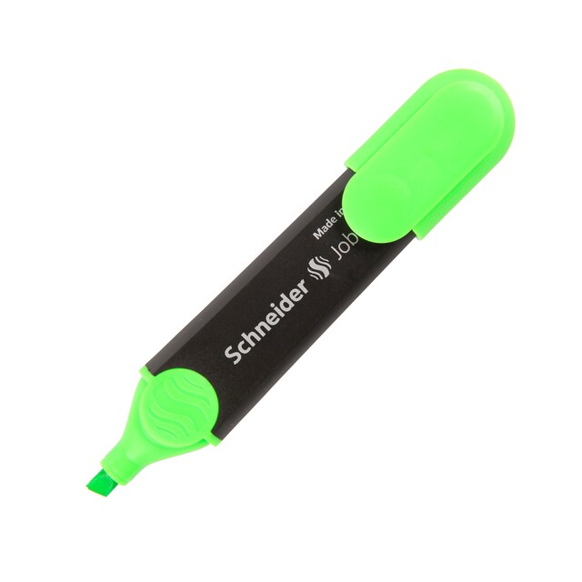 ปากกาเน้นข้อความ Schneider สีเขียว
