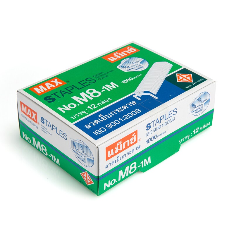 ลวดเย็บ MAX No.M8-1M (12 กล่อง/แพ็ค)