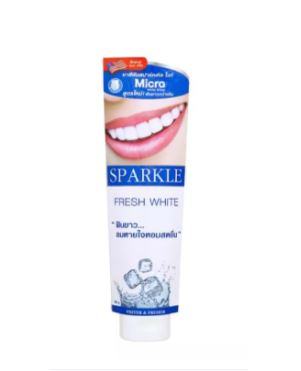 Sparkle ยาสีฟัน สูตร Fresh White SK0044 ขนาด 100 g ฟันขาวสะอาด สดชื่น