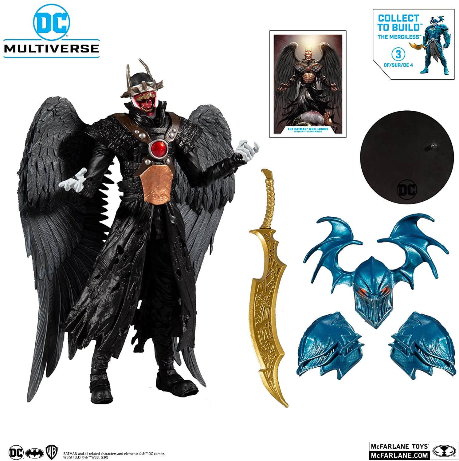 McFarlane Toys - DC Multiverse - Dark Night Metal: Batman Who Laughs with Sky Tyrant Wings