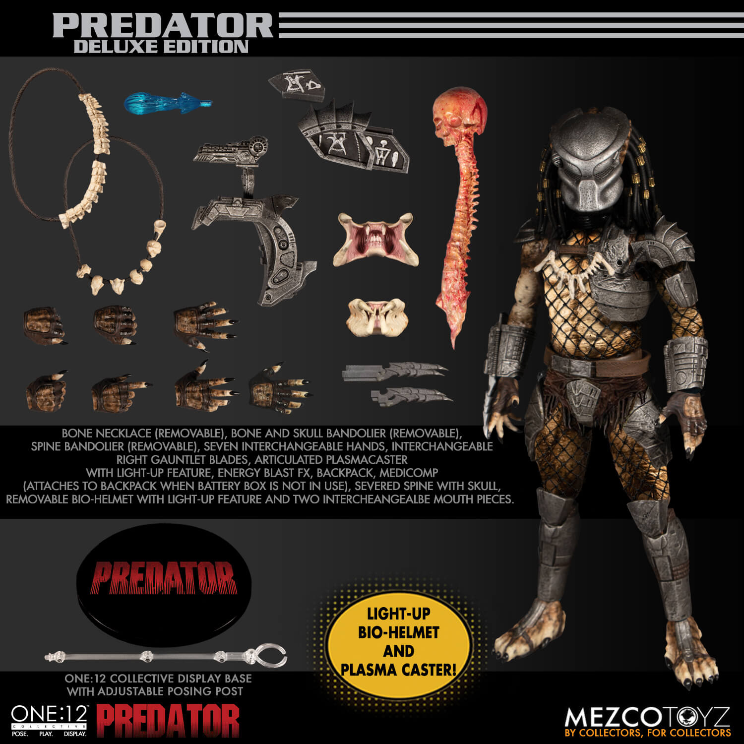 Mezco Jungle Hunter Predator - Deluxe Edition One:12 Collective Figure