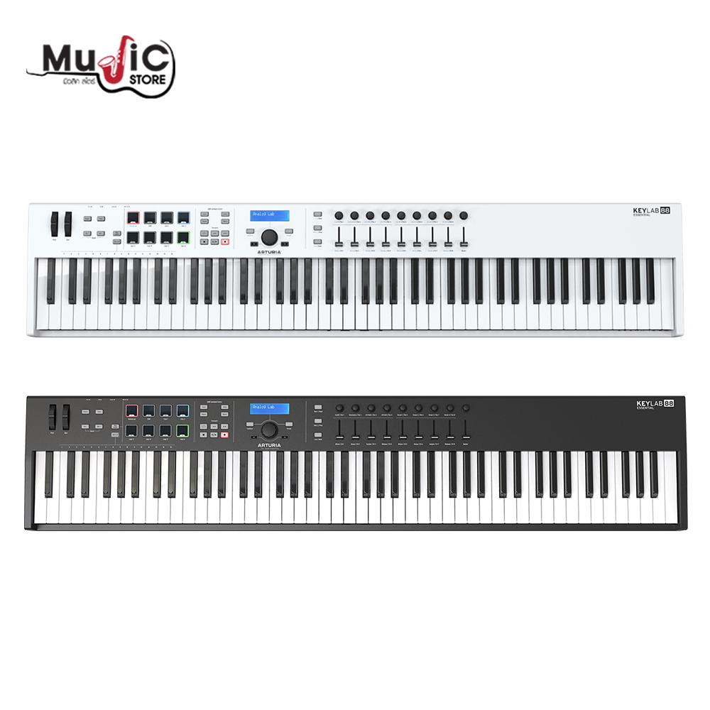 Arturia KeyLab Essential 88 MIDI Controller Keyboard - musicstoreshop