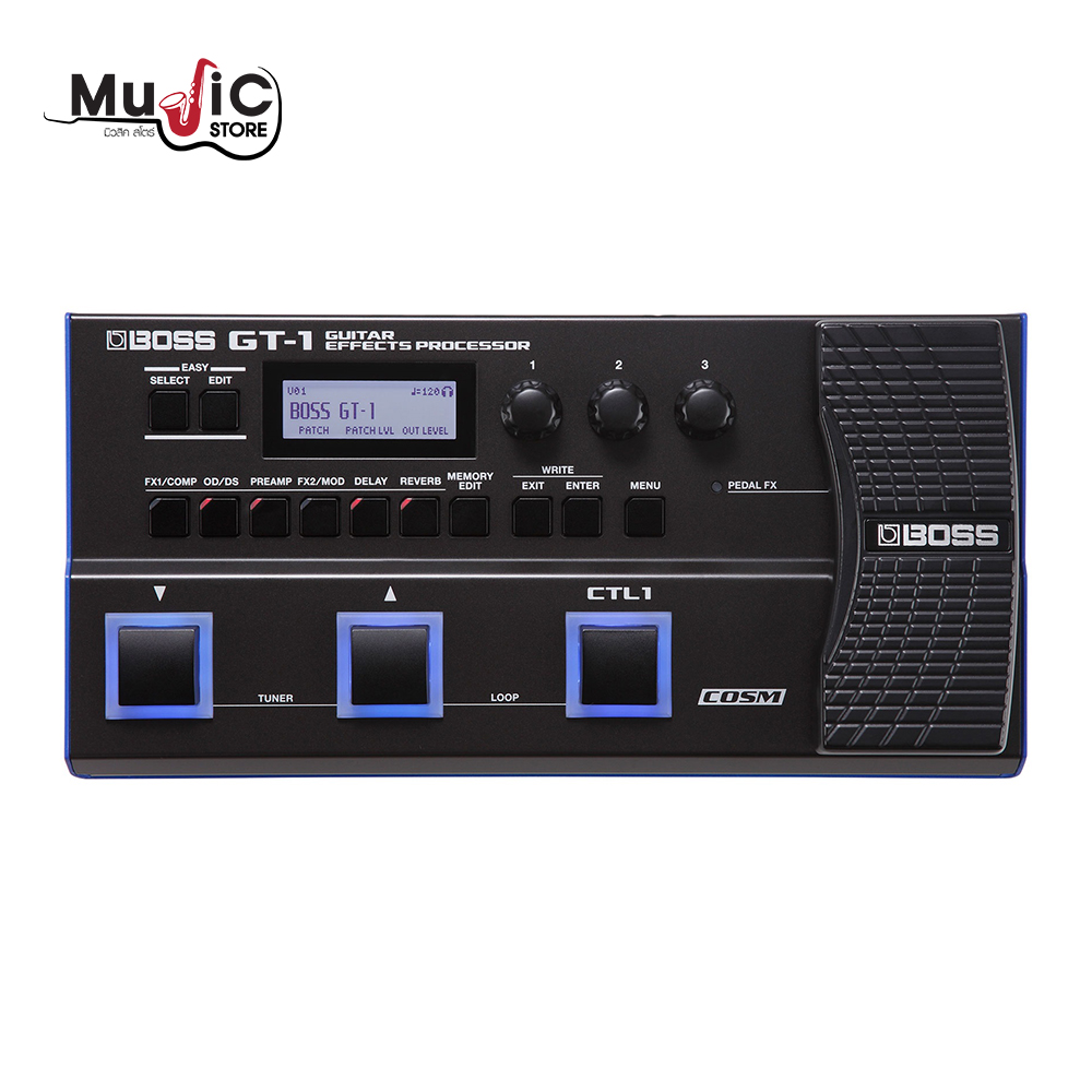 Boss GT-1 Guitar Effects Processor - musicstoreshop