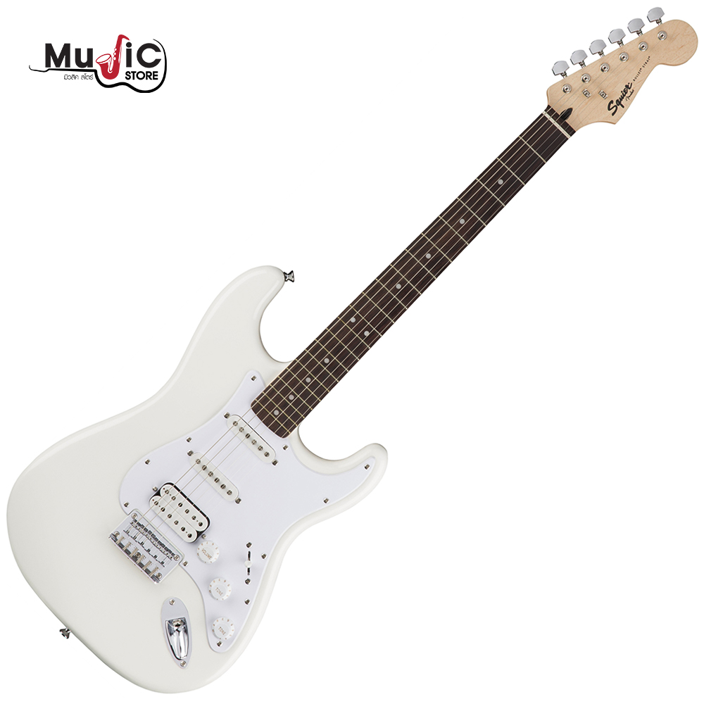 กีต้าร์ไฟฟ้า Squier Bullet Stratocaster HSS ( White )