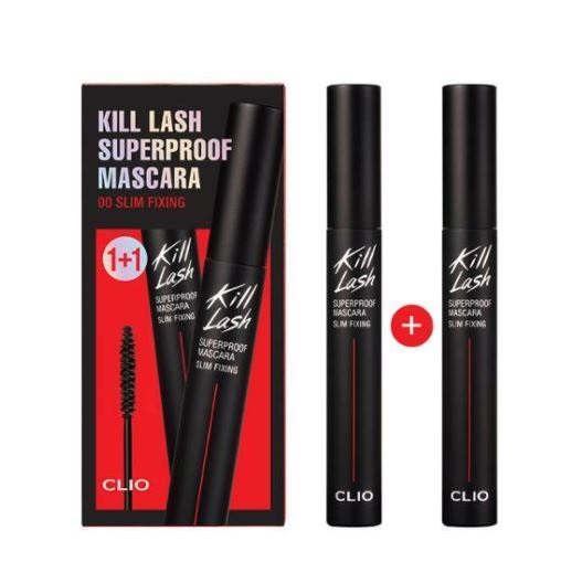 CLIO Kill Lash Superproof Mascara Double Set testerkorea
