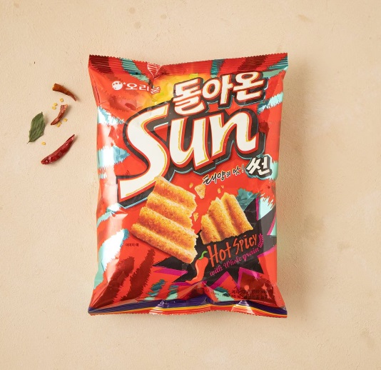 Orion Sun Hot Spicy Flavor 135g testerkorea