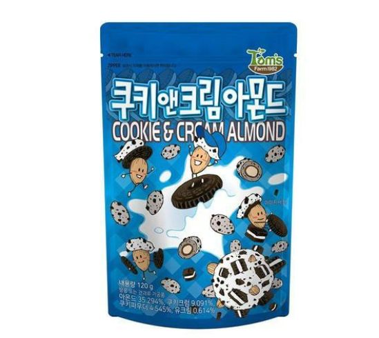 HBAF Cookie & Cream Almond 120g