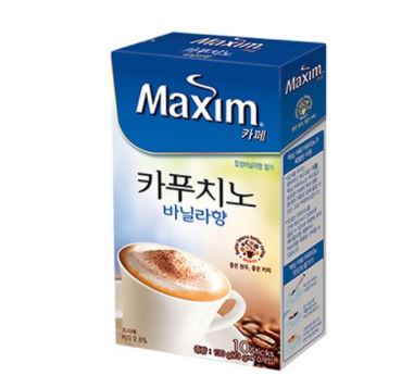 Maxim Cafe Cappuccino Vanilla 13g x 10sticks