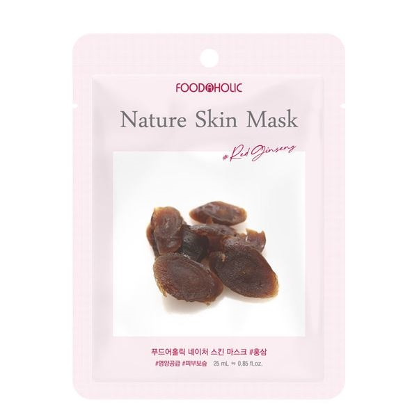 Food A Holic Nature Skin Mask [Ginseng] 23mlx10ea