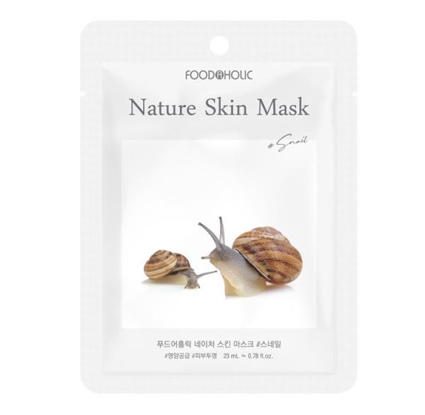 Food A Holic Nature Skin Mask [Snail] 23mlx10ea