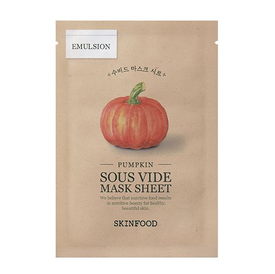 Skinfood Sour Vide Mask Sheet 20g _Pumpkin*10ea