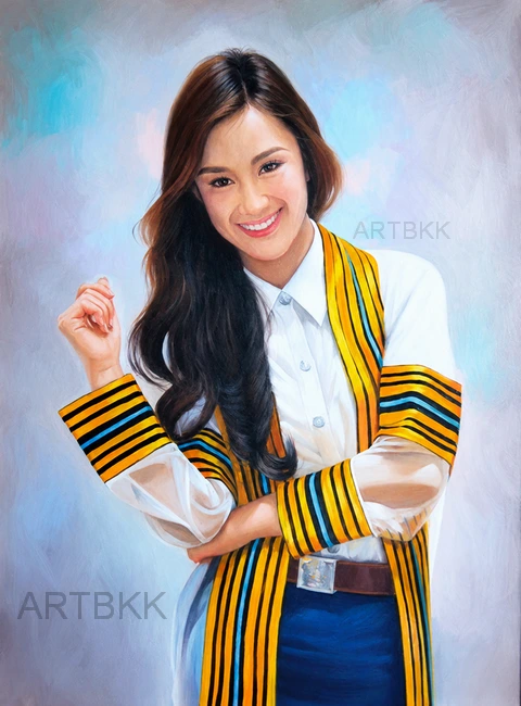 รับวาดภาพเป็นของขวัญวันรับปริญญา