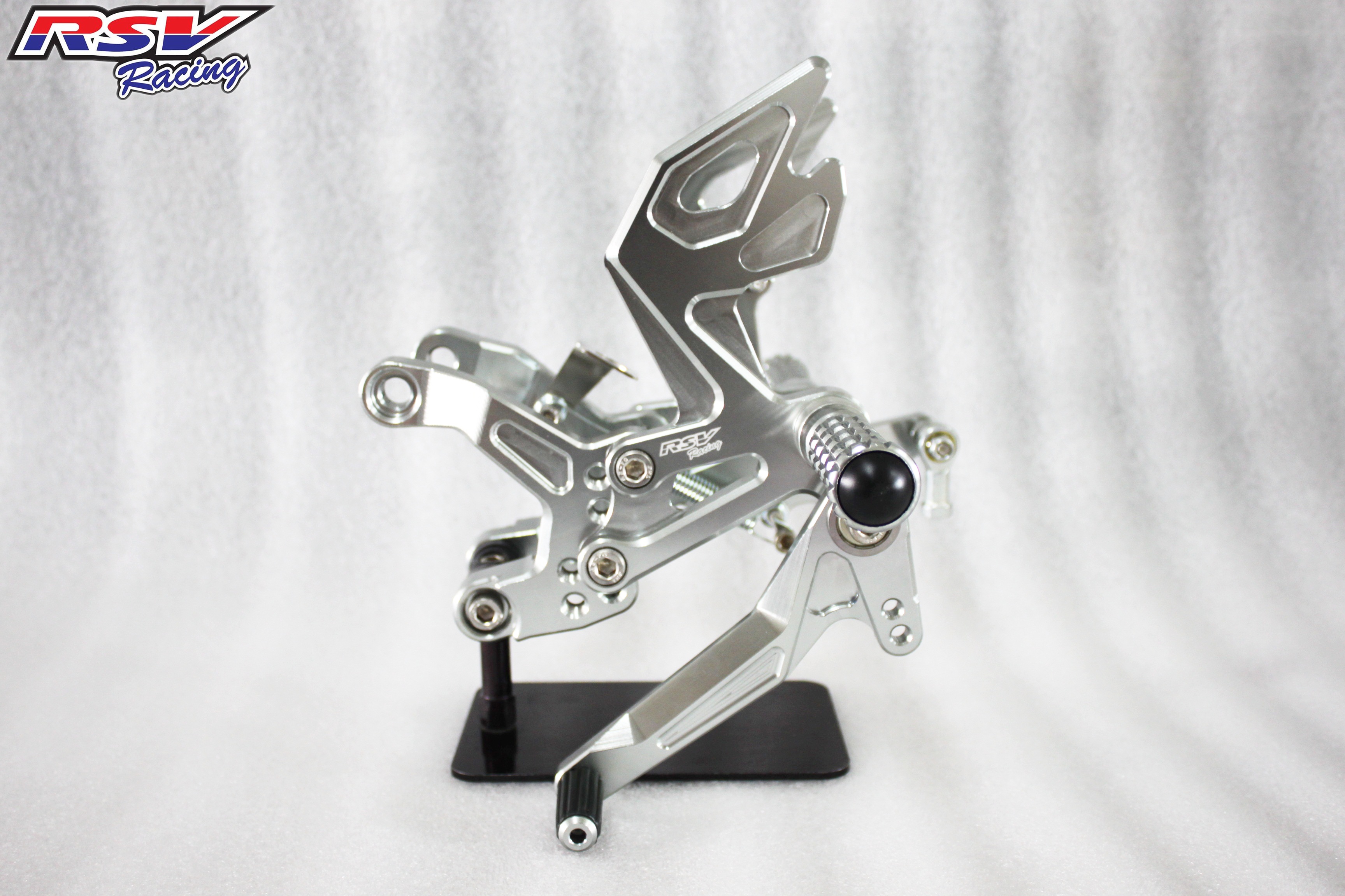 RSV racing RSV racing:アールエスブイレーシング Bracket Damper Z900Hyperpro カラー：Silver  Z900 (2017-) KAWASAKI カワサキ pXo5r7QC2H, ハンドル - dabalash.cl