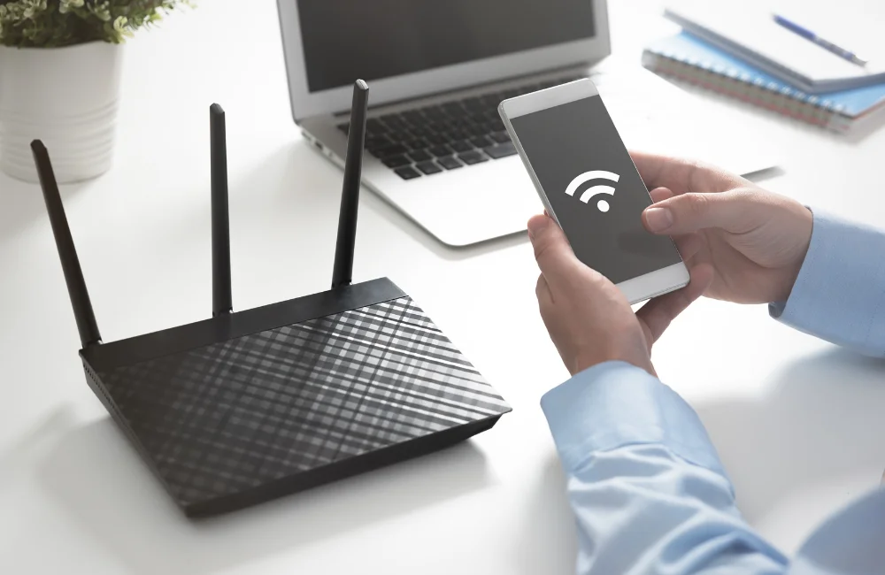  ใช้เทคโนโลยี Wi-Fi หรืออุปกรณ์รุ่นใหม่