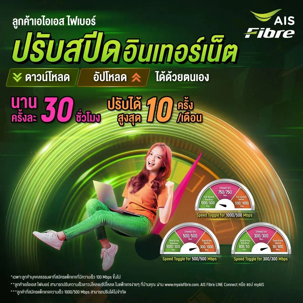 Speed Toggle เมนูปรับสปีดเน็ต