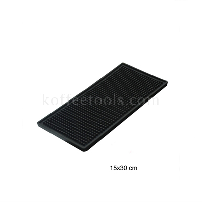 Bar mat 15x30 cm สีดำ