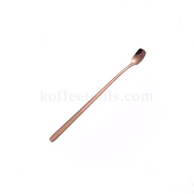 ฺBar spoon 17 cm ( rose gold color )