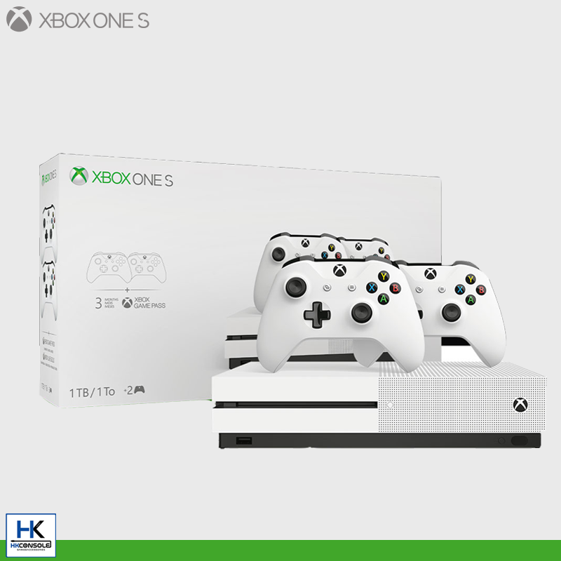 Xbox One S Two-Controller Bundle (1TB)