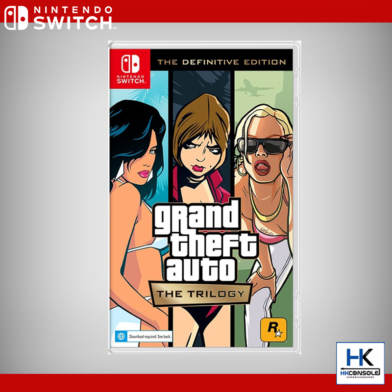 Grand Theft Auto: The Trilogy – The Definitive Edition (GTA SWITCH)