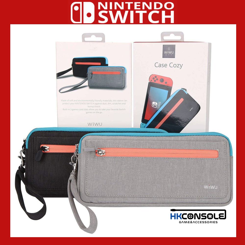 WIWU SOFTCASE FOR NINTENDO SWITCH : กระเป๋าใส่ Nintendo Switch WIWU แบรนด์คุณภาพ งานดี สไตล์ Minimal