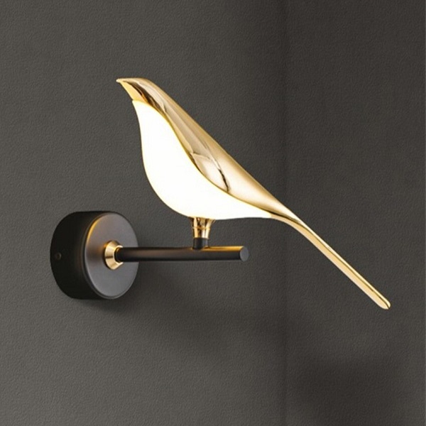 Postmodern Bird LED Wall Lamp