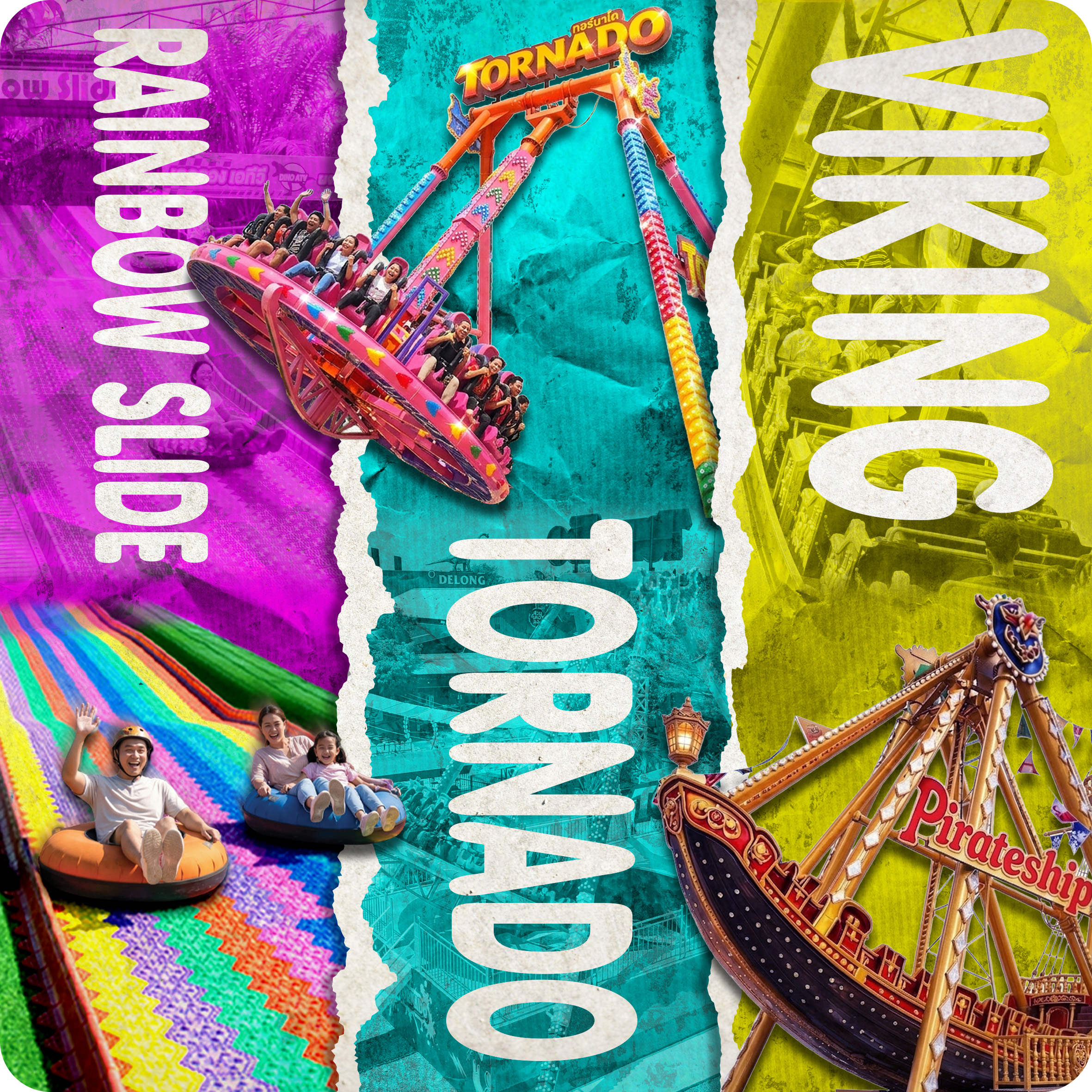 สวนสนุก สวนเดอลอง พัทลุง อาณาจักรแห่งความสนุก