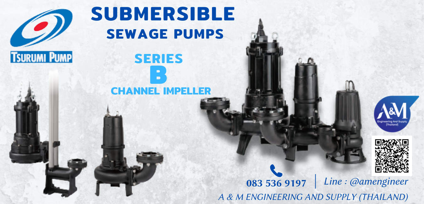 Submersible Sewage Pumps Series B Channel Impeller - Aandmengineer