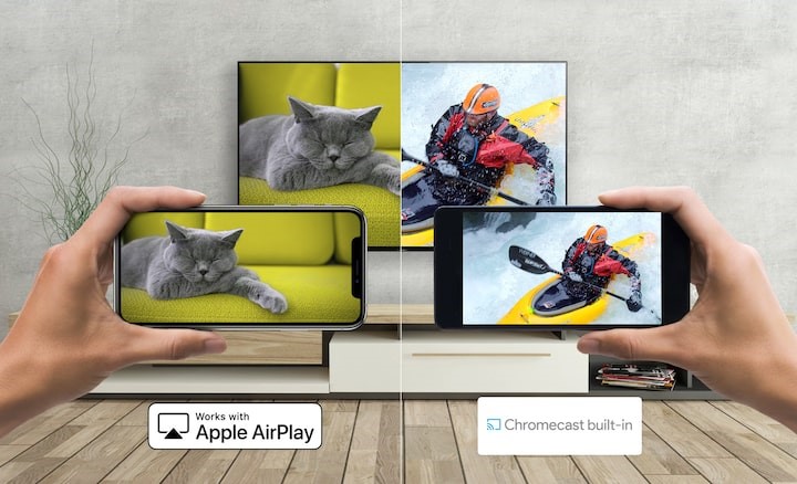 IOS Android Apple Airplay Chromecast 