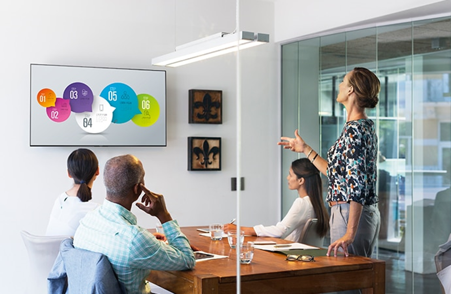 Professional BRAVIA meeting room