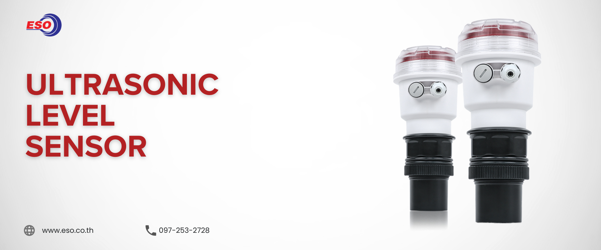 Ultrasonic Level Sensors / เซนเซอร์วัดระดับแบบอัลตร้าโซนิค