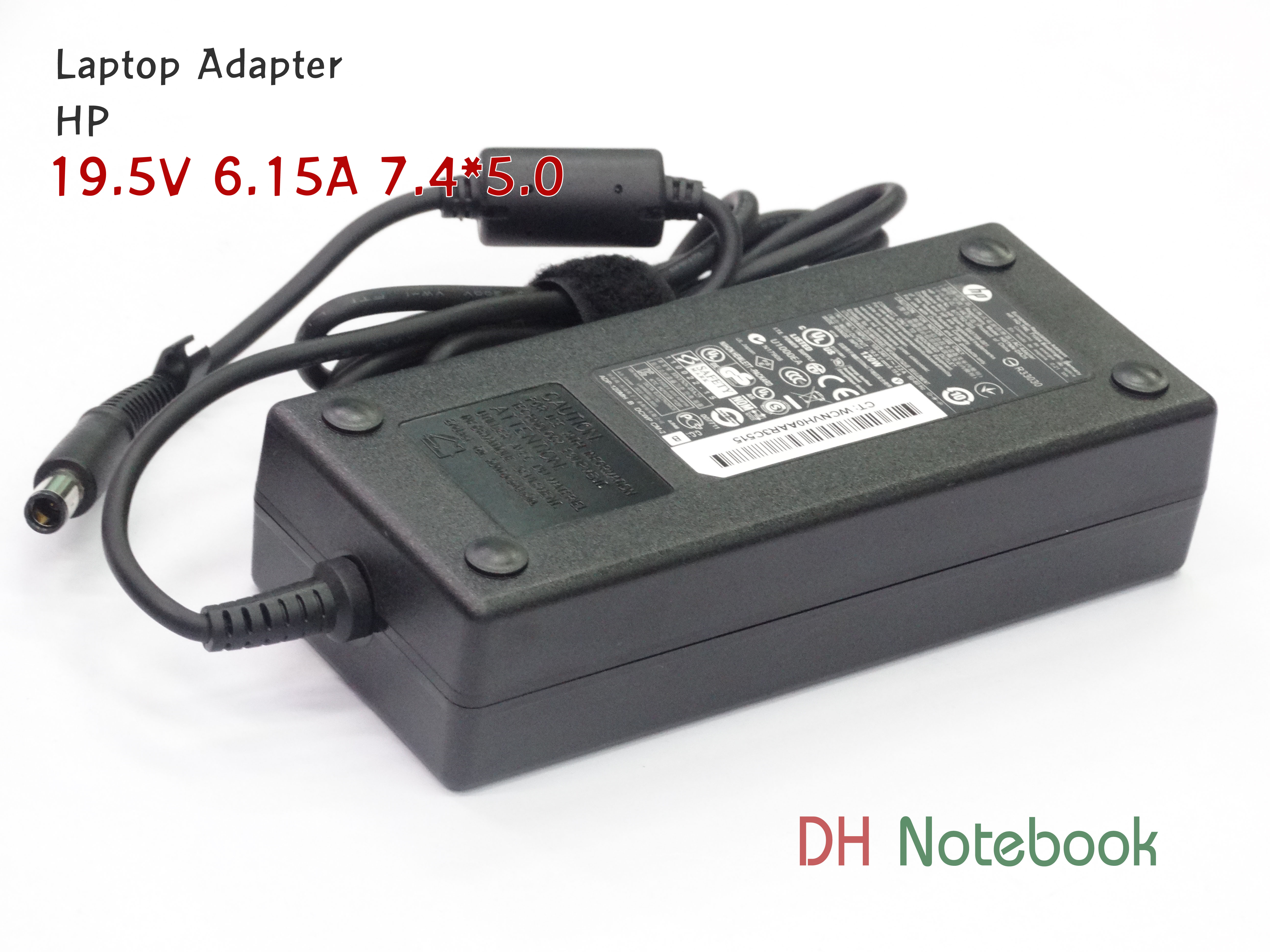 Adapter HP 19.5V 6.15A (7.4*5.0) ของแท้