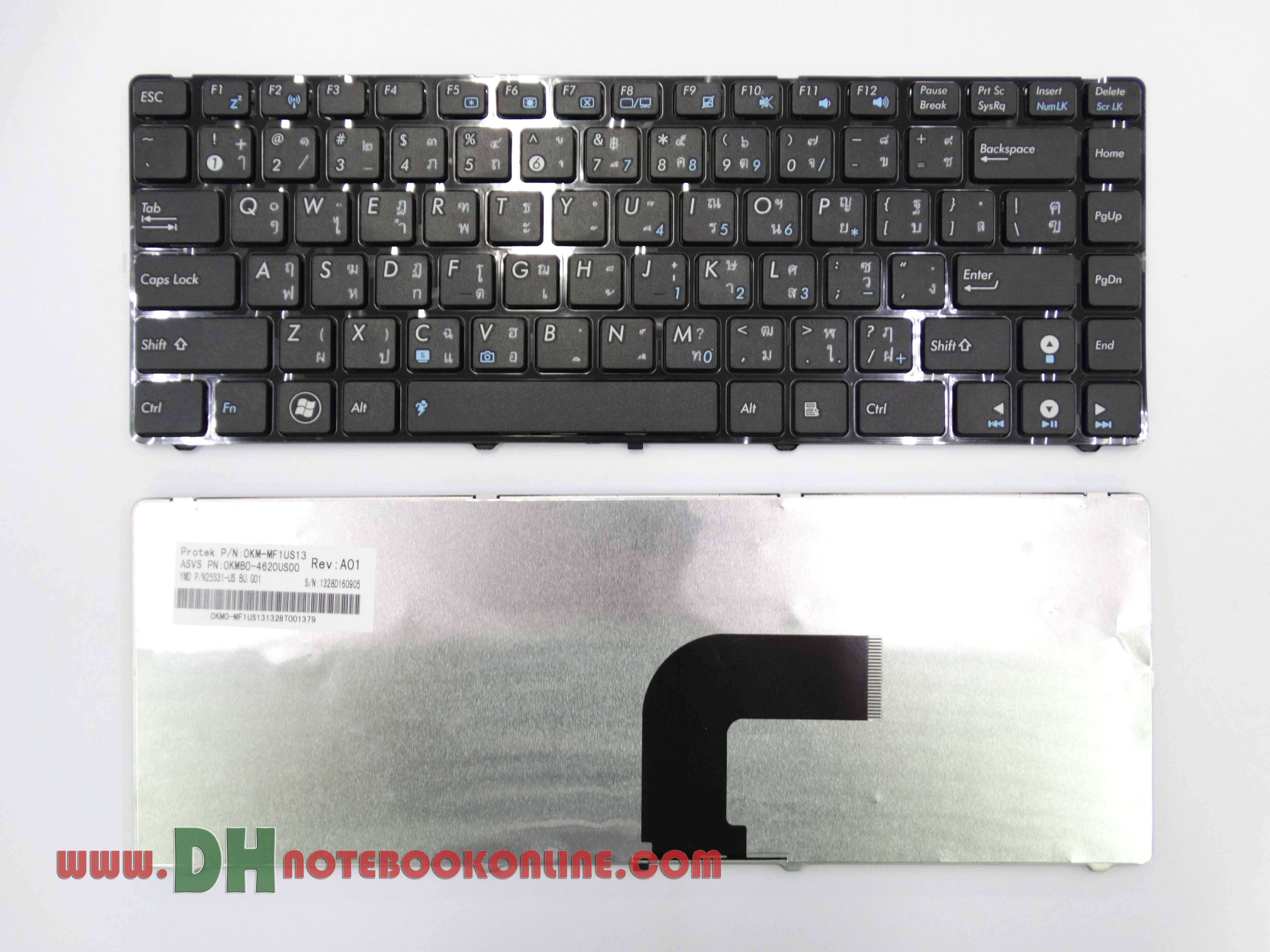 Keyboard Asus K43S